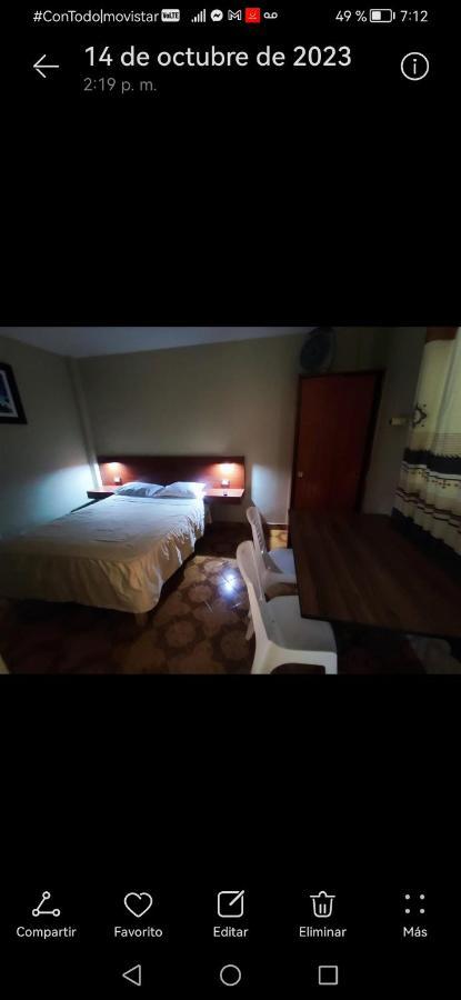Hostal Continental Наска Екстериор снимка
